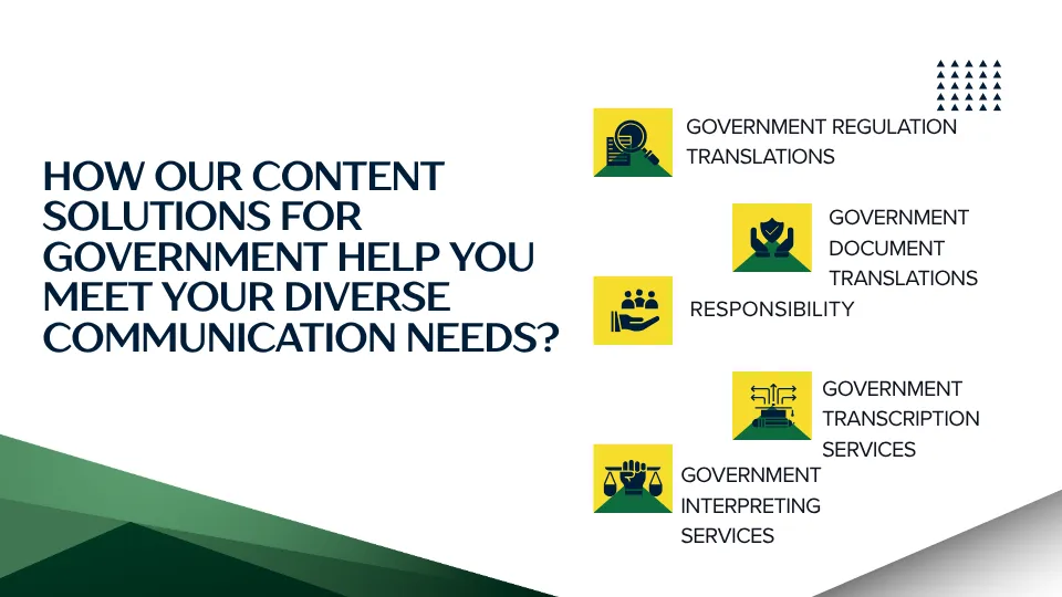 Government Translation Services