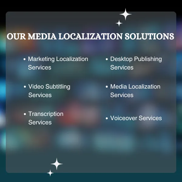 Media Translation Services