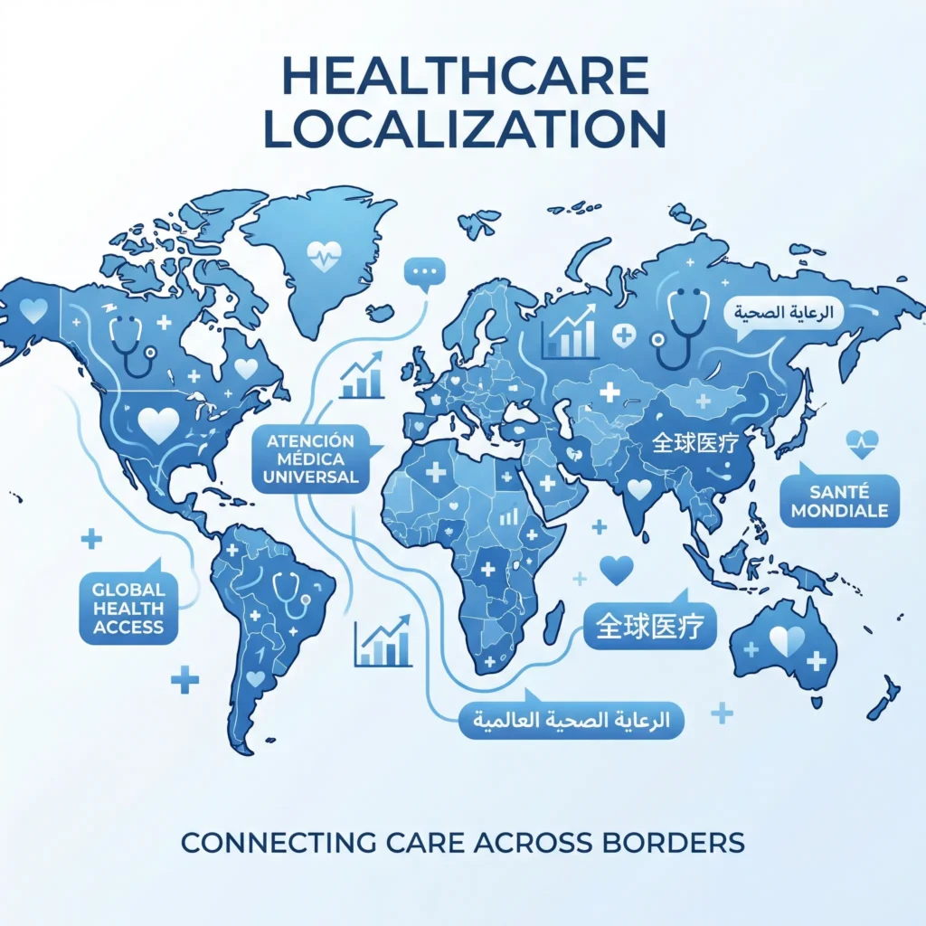 الترجمة والتوطين الطبي