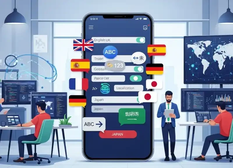 توطين وترجمة تطبيقات الهاتف