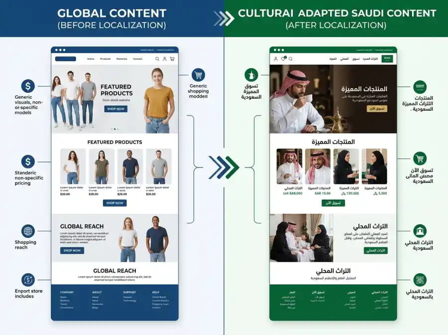 Cultural Adaptation Services in Saudi Arabia