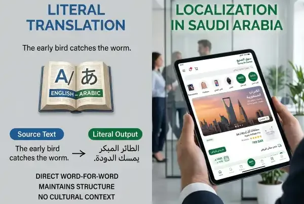 Localization in Saudi Arabia التوطين الترجمه