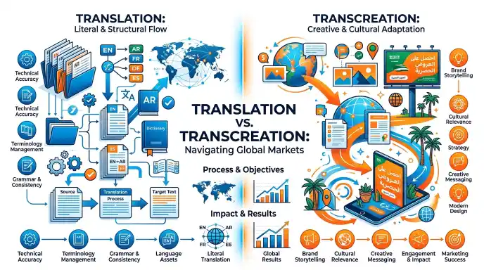Transcreation vs. Translation