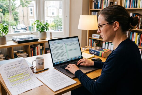 certified translation of documents