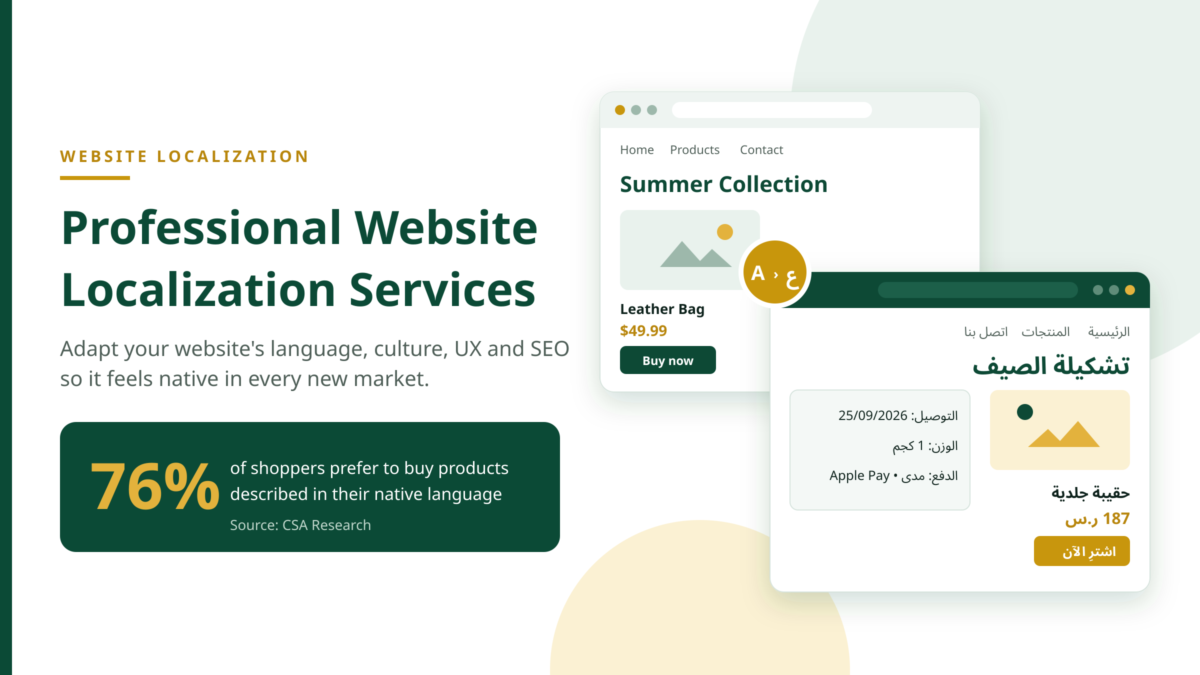 Website Localization Services